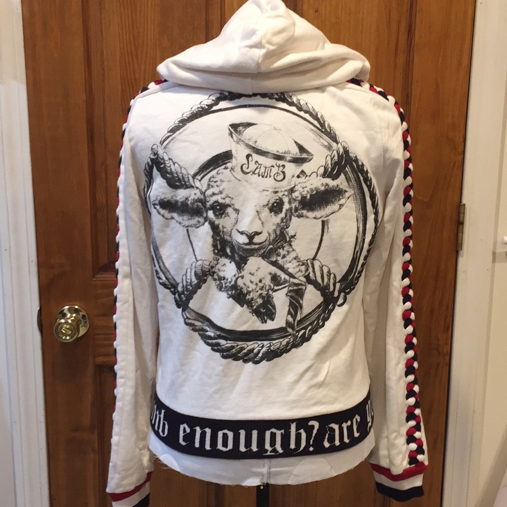 LAMB sailor zip up hoodie